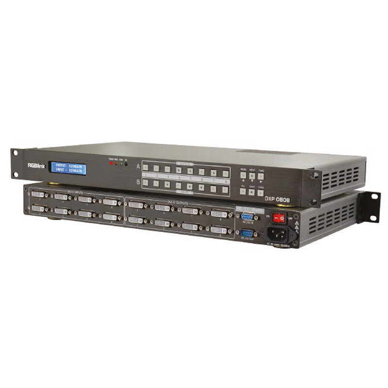 RGBlink DXP D0808 1U 8 DVI In/Out Router/Matrix HDMI compatible 1U 8 DVI In/Out Router/Matrix HDMI compatible
