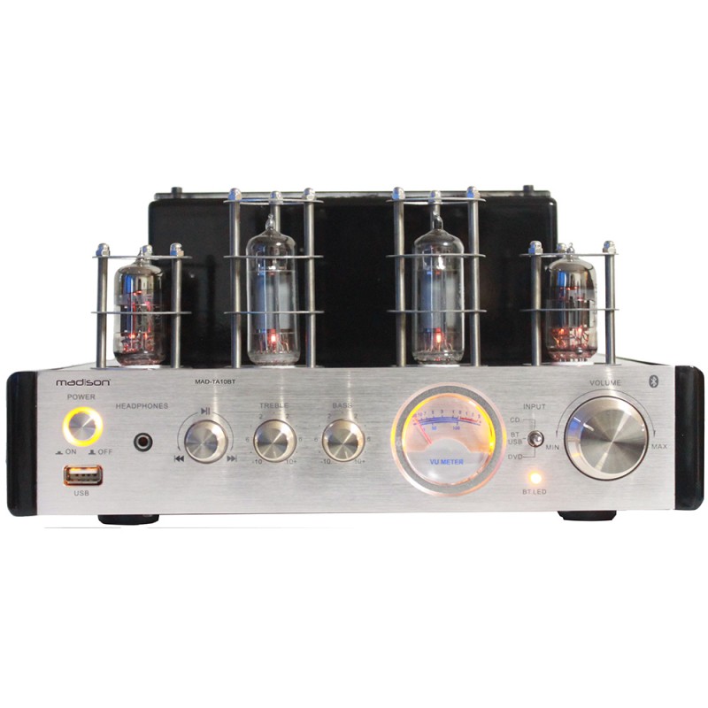 Madison MAD-TA10BT Stereo Tube Amplifier 2x 25W rms Stereo Tube Amplifier 2x 25W