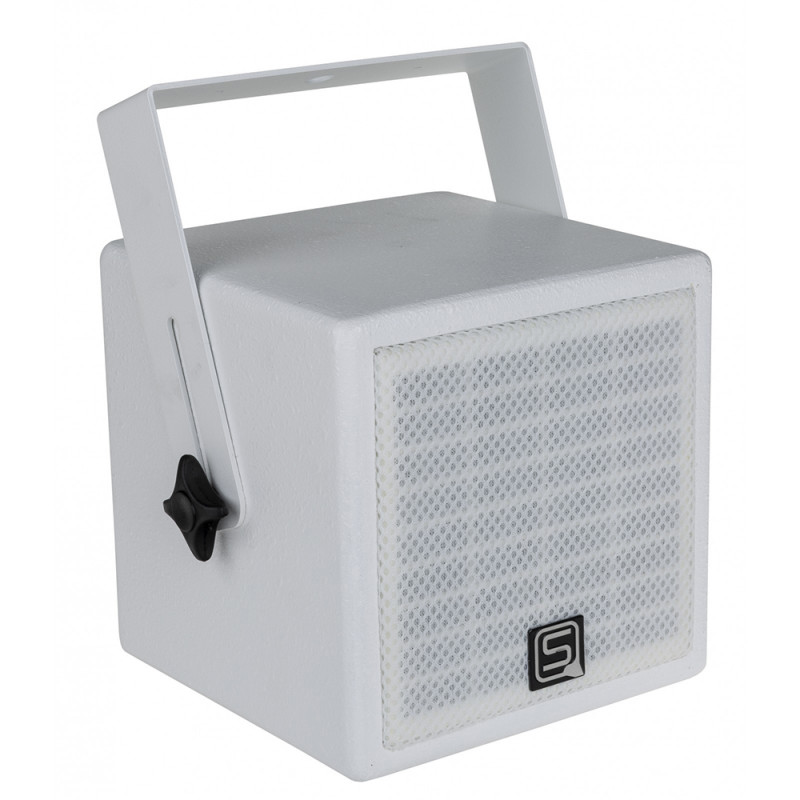 Synq SC-05w Passive 5" coaxial cube speaker white Passive 5" coaxial cube speaker white