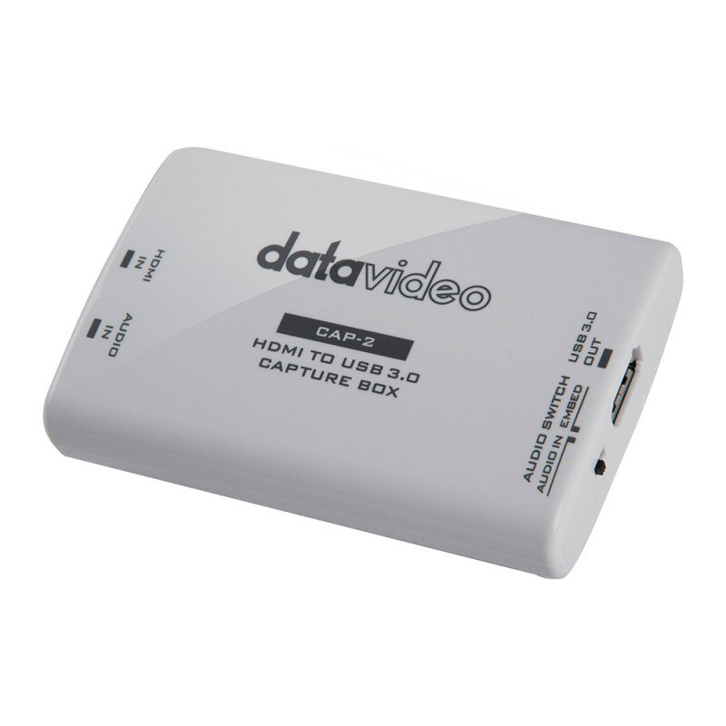Datavideo CAP-2 HDMI to USB 3.0 capture box up to 1080p 60 Hz HDMI to USB 3.0 capture box up to 1080p 60 Hz