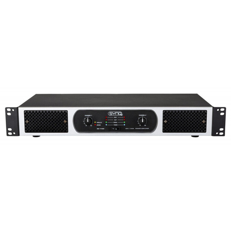 Synq SE-1100 Professional audio amplifier 2 x 550 W RMS @ 4 ohm Professional audio amplifier 2 x 550 W RMS @ 4 ohm
