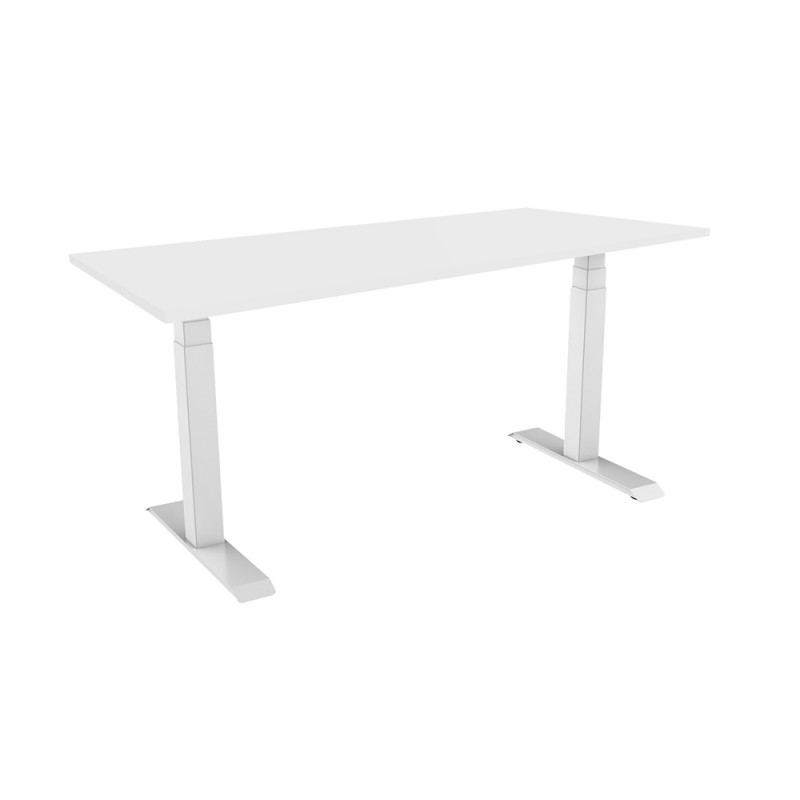 Celexon eAdjust-58123W-Table125 Professional series Electrically height-adjustable desk, white, with Table Top 125 x 75 cm Professional series Electrically height-adjustable desk, white, with Table Top 125 x 75 cm
