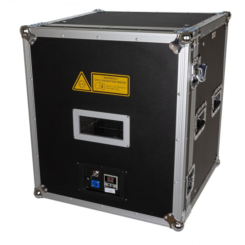 JB Systems DISINFECTION CASE UV-C case to disinfect all your professional equipment in a fast and effective way UV-C case to disinfect all your professional equipment in a fast and effective way