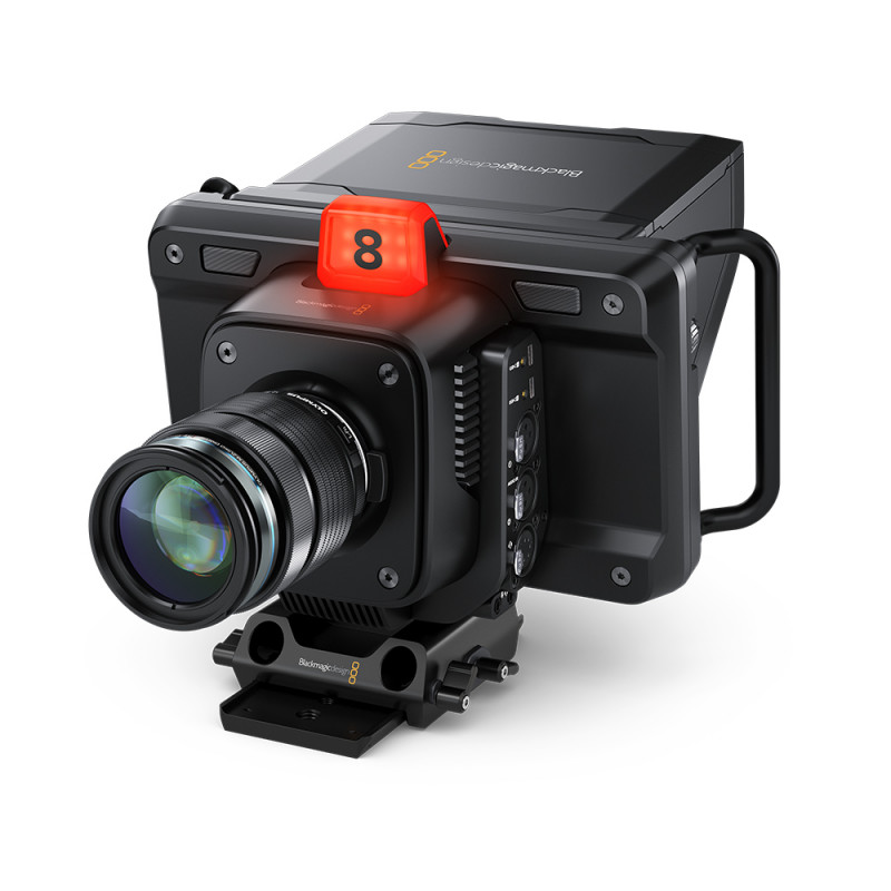 Blackmagic Design Blackmagic Studio Camera 4K Pro Studio camera with 4K sensor, SDI and HDMI connectors, XLR audio, 5-pin talkback and 10G ethernet Studio camera with 4K sensor, SDI and HDMI connectors, XLR audio, 5-pin talkback and 10G ethernet