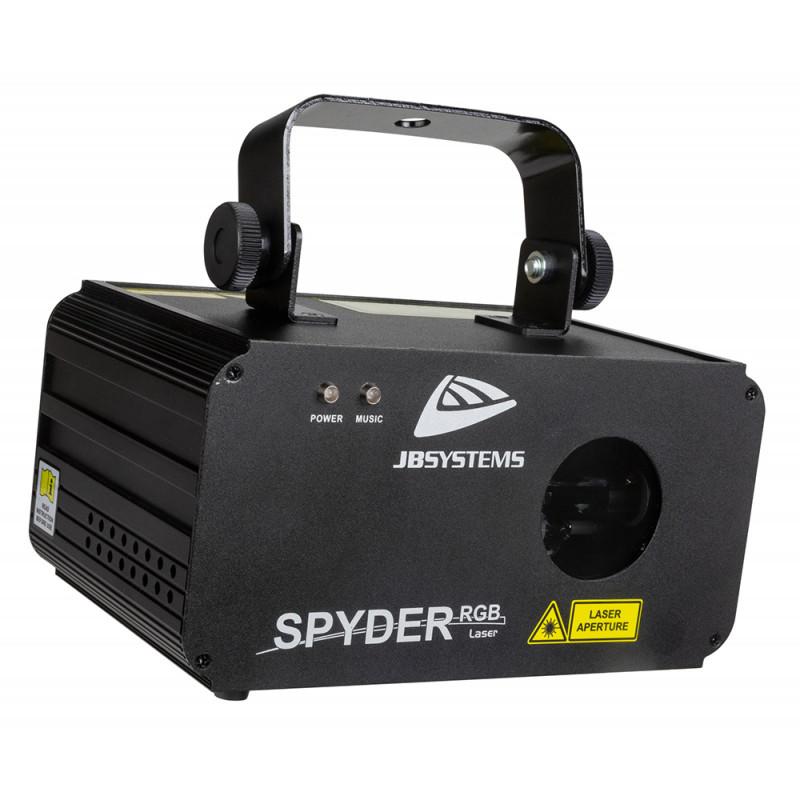 JB Systems SPYDER-RGB LASER Multi effect 620 m W RGB-Laser Multi effect 620 m W RGB-Laser