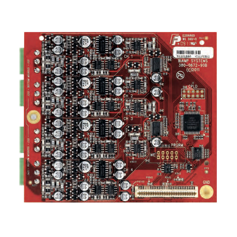 EGO Technologies Tesira EIC-4-CK Expander card with 4 analog input channels for use with the EX-MOD device (Card Kit) Expander card with 4 analog input channels for use with the EX-MOD device (Card Kit)