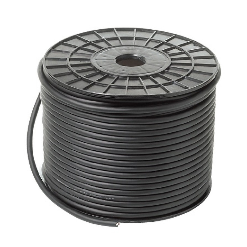 Rondson CAHP 2/5 Speaker Cable, Round Ø 8.5 mm, 2 x 2.5 mm² - 100 m coil - black Speaker Cable, Round Ø 8.5 mm, 2 x 2.5 mm² - 100 m coil - black
