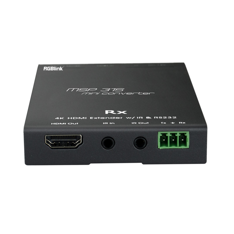 RGBlink MSP 315-4 (TX/RX Set) Pair - HDBaseT HDMI to CAT5e/6 extender set Pair - HDBaseT HDMI to CAT5e/6 extender set